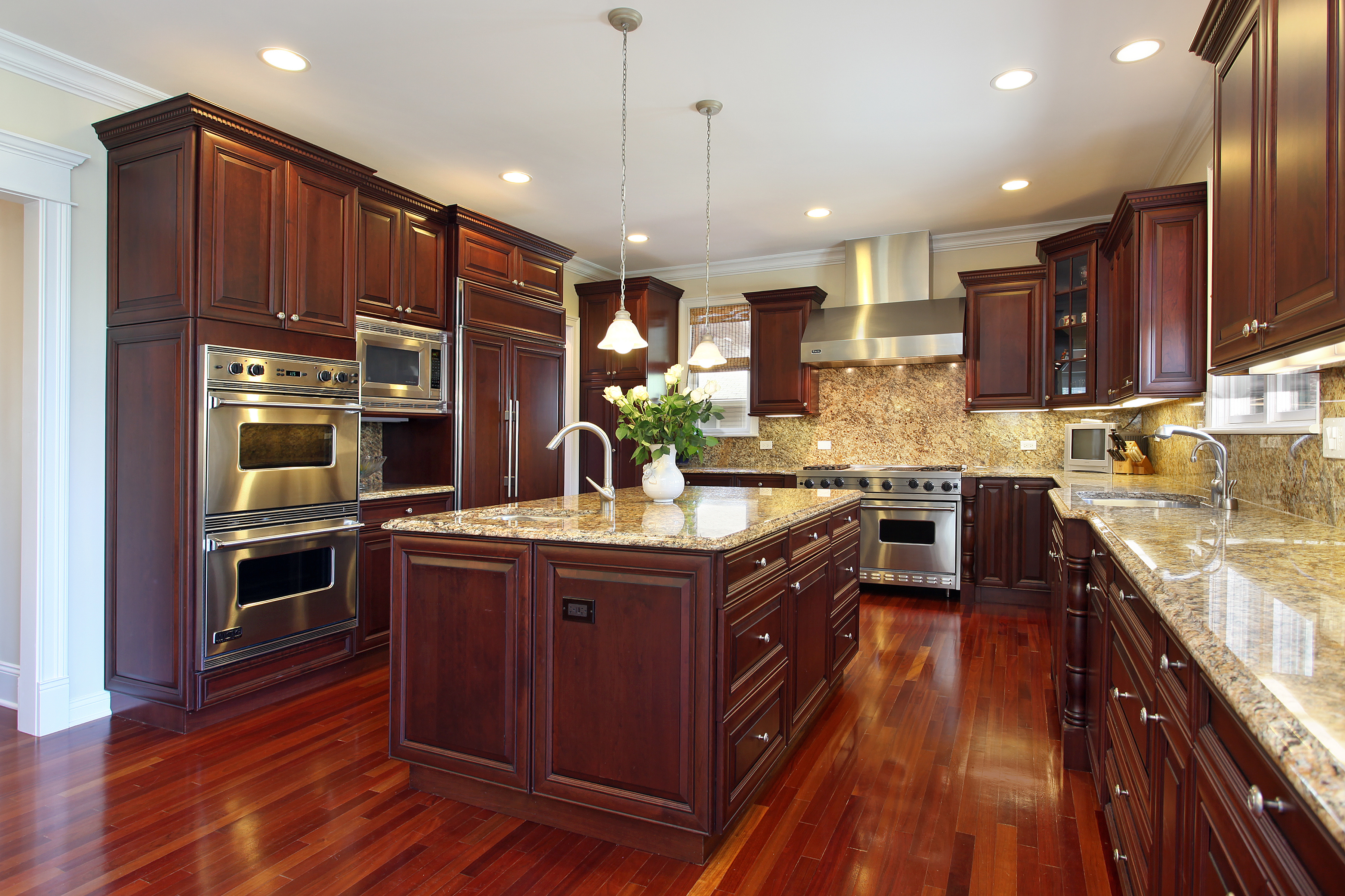Cherry Wood Cabinetry